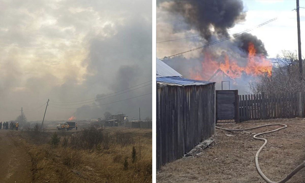 Сотни дачных домов сгорели из-за лесных пожаров: погибли два человека