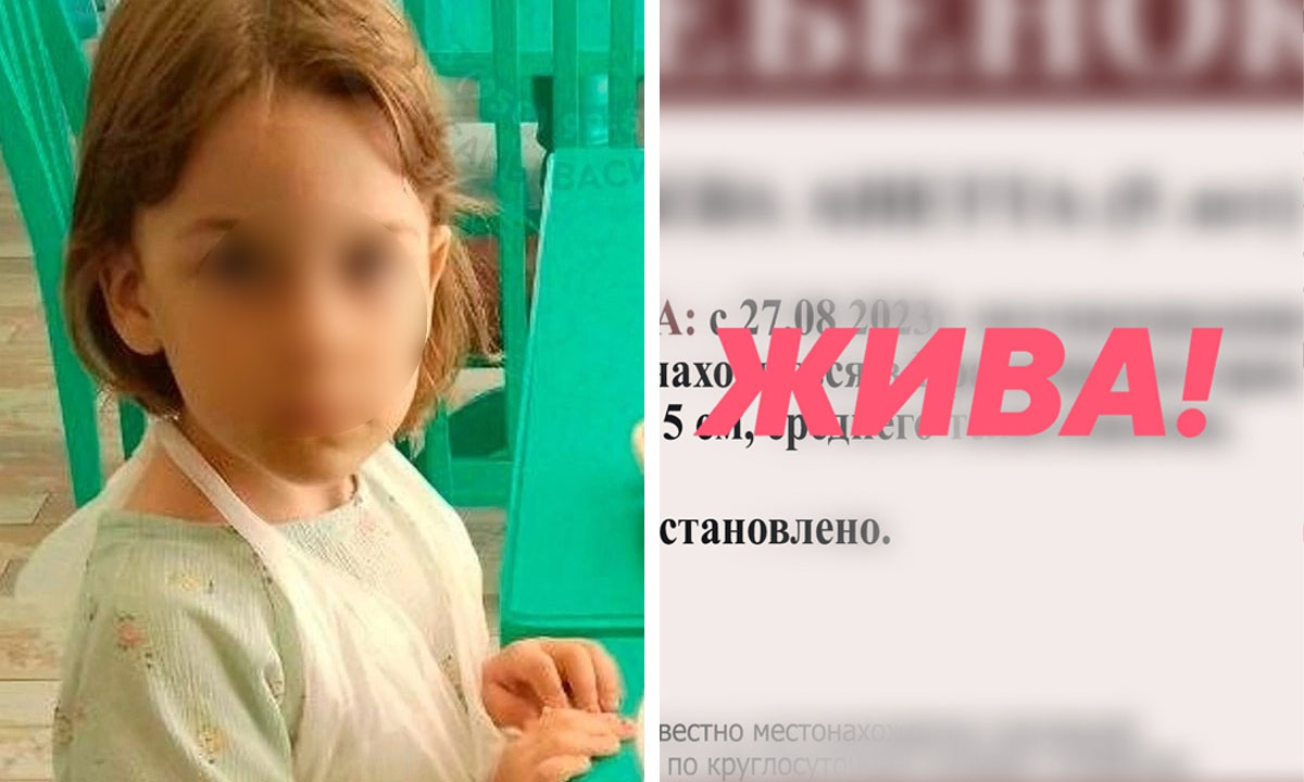 Похищенную пятилетнюю девочку нашли через 8 месяцев