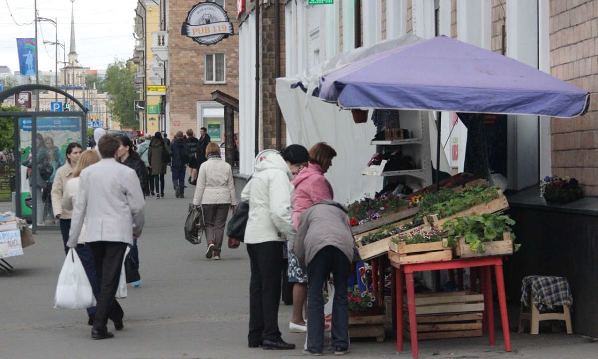 Грибные консервы продают на жаре прямо в центре Петрозаводска: контролирующие ведомства не реагируют
