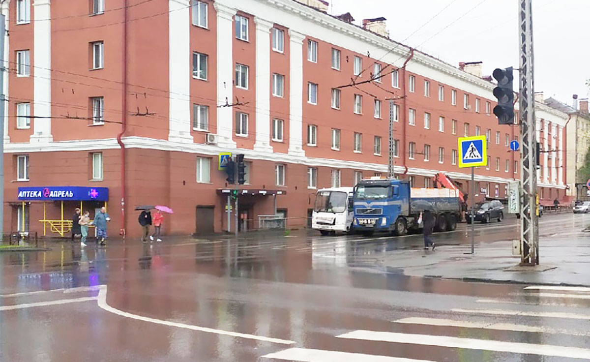 В центре Петрозаводска отключили светофоры