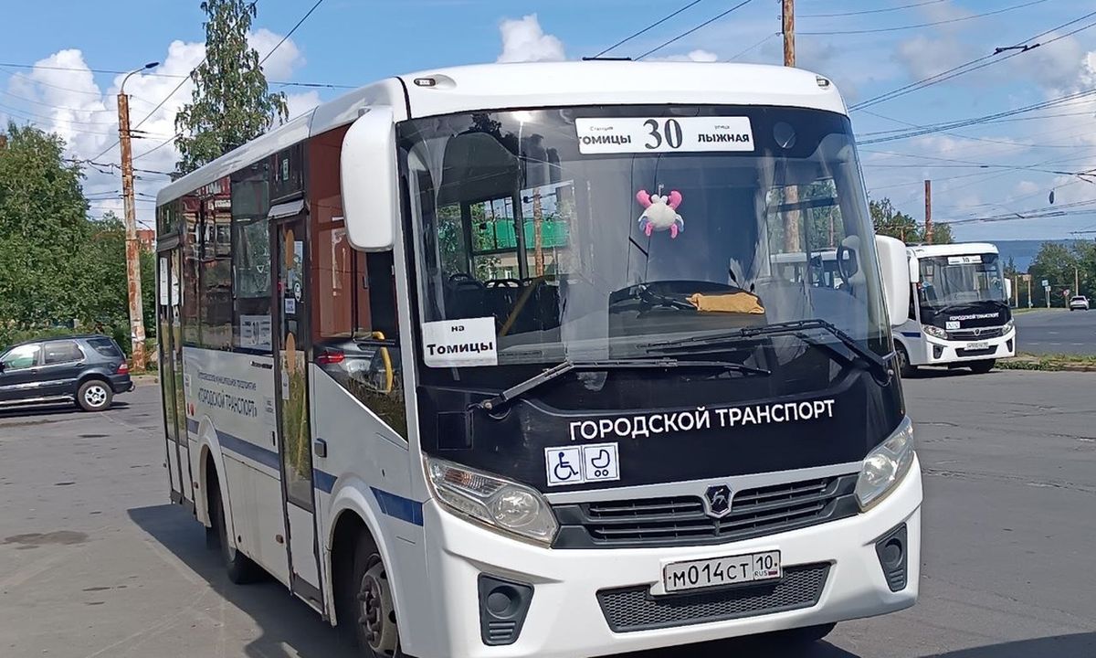 Появились изменения в расписании нового автобусного маршрута в Петрозаводске