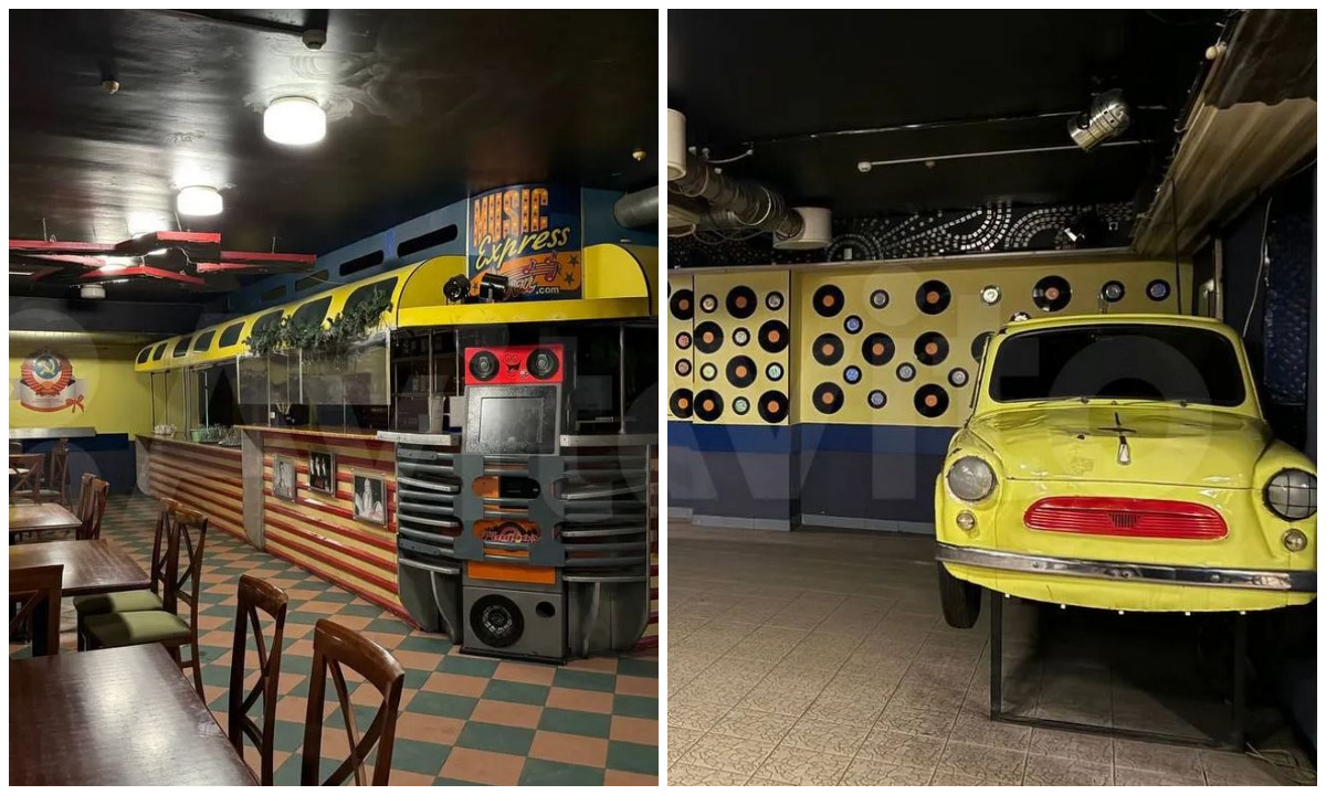 В Петрозаводске клуб-бар с желтой машиной внутри продают за 35 миллионов рублей