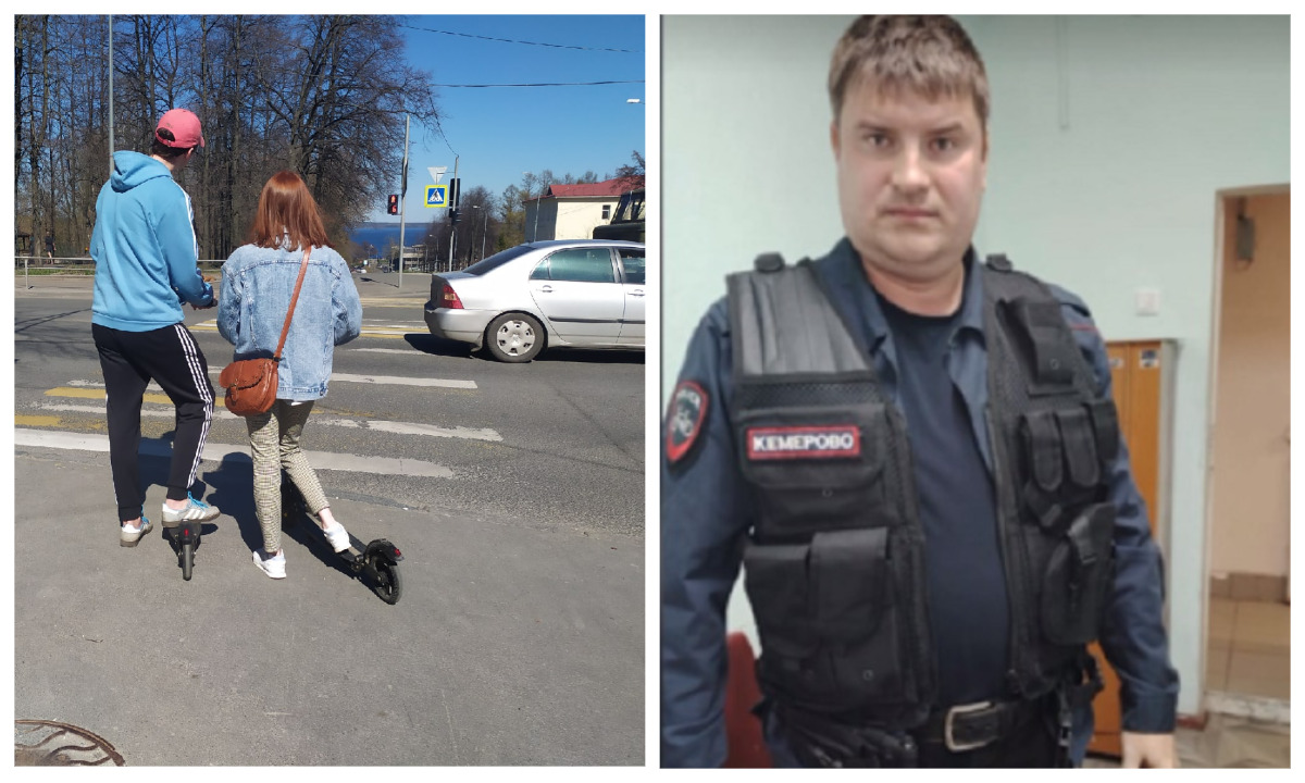 Мужчина переоделся в полицейского, чтобы ловить самокатчиков