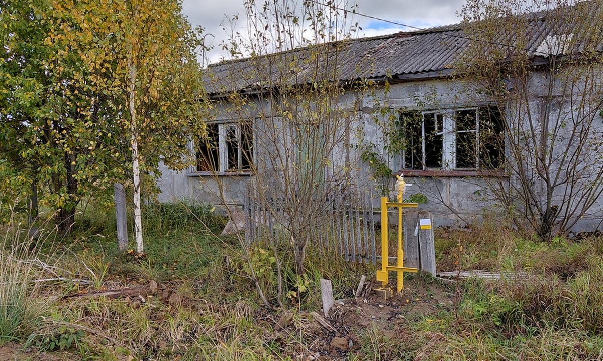 В Карелии провели газ домам, где никто не живет, но по документам они жилые