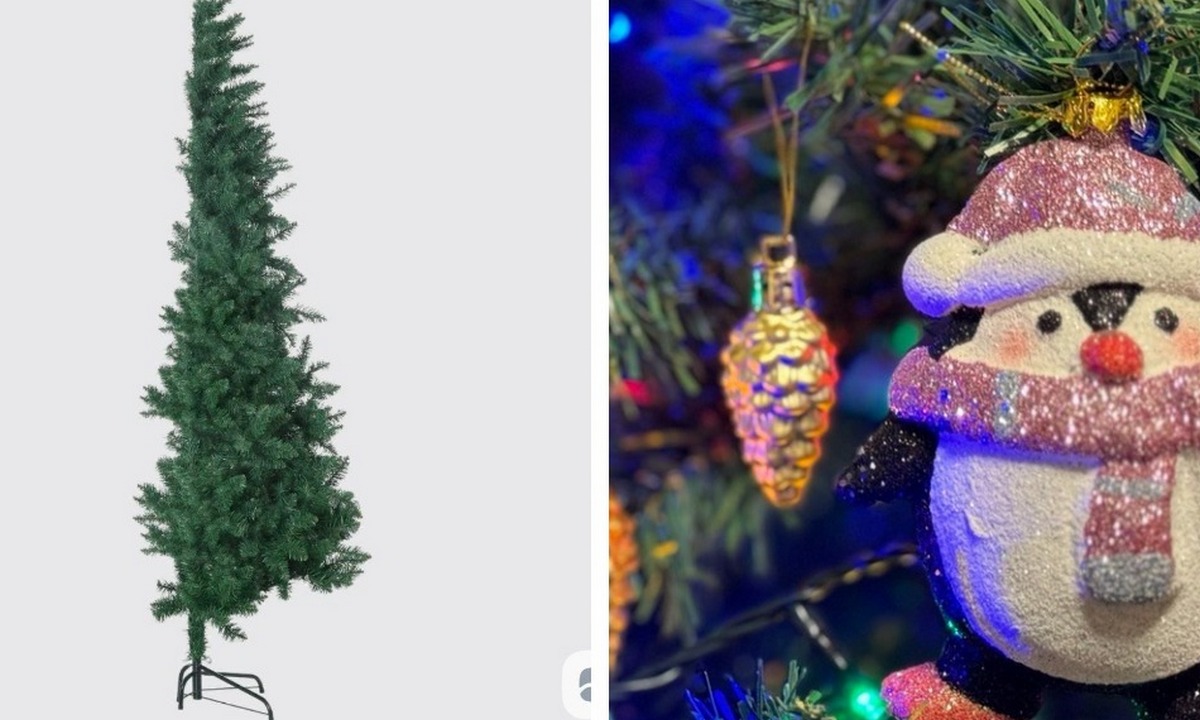 На маркетплейсах стали продавать елки-половинки