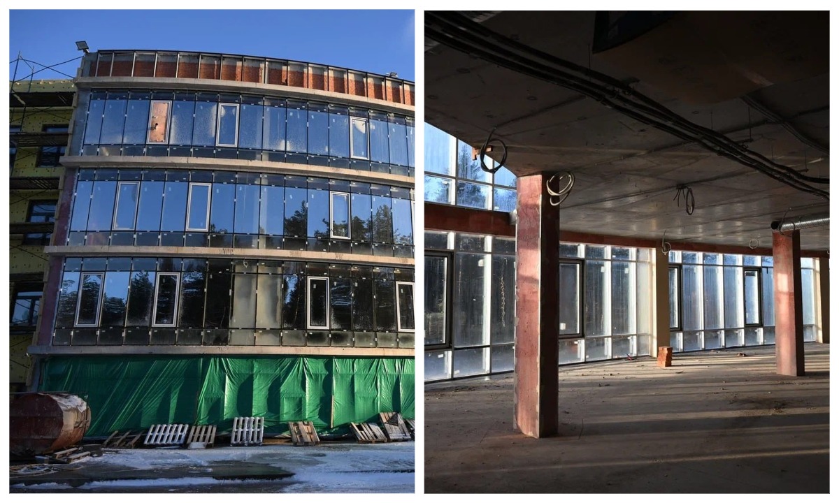 В Карелии завершают строительство нового дома-интерната для пожилых