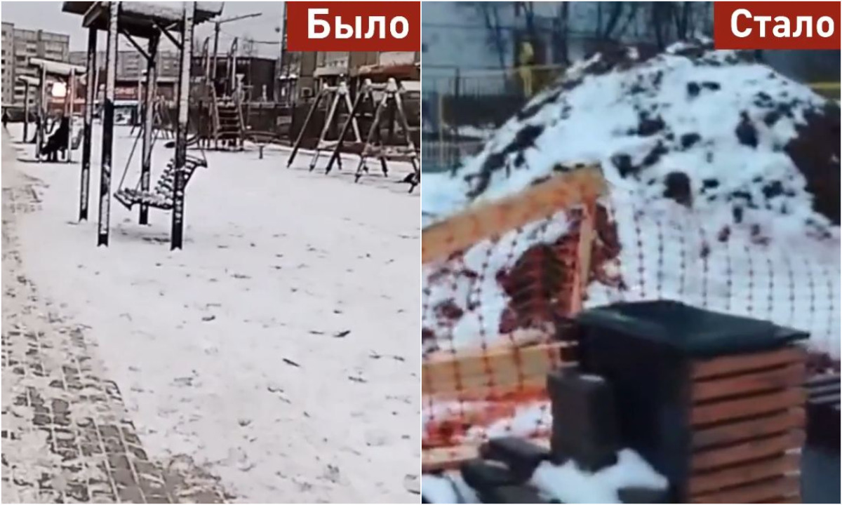 «Два года жалуемся». В Петрозаводске начали масштабный ремонт проблемной детской площадки