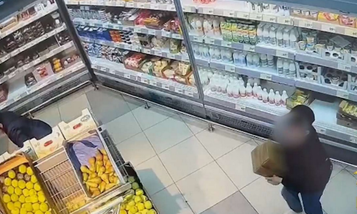 В Петрозаводске нетерпеливый вор попался на крыльце магазина