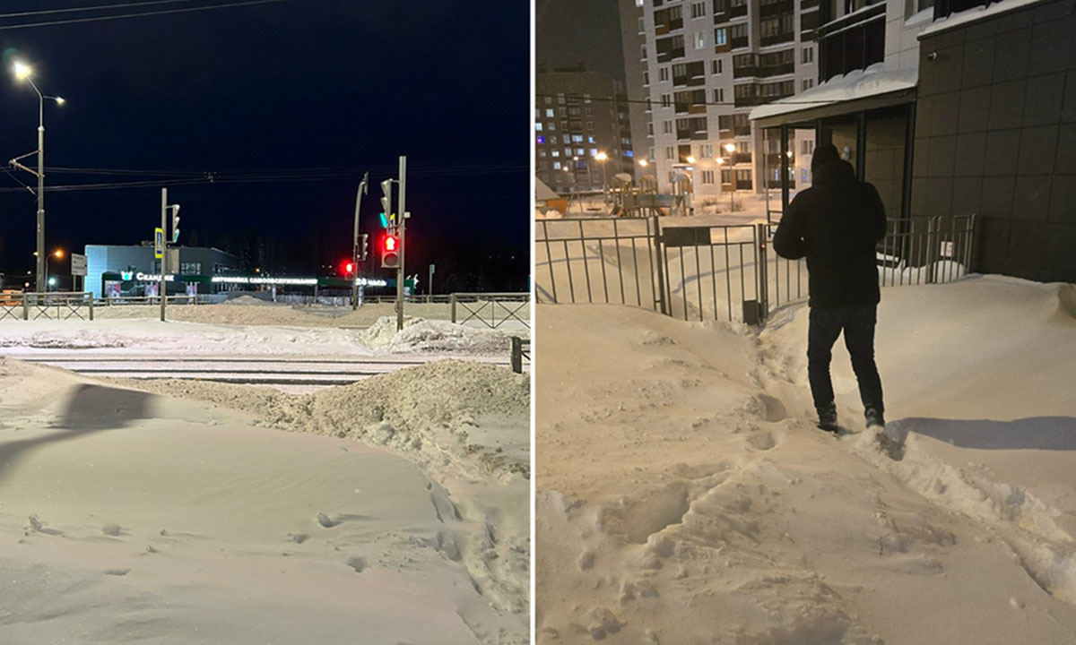 «Убиться можно». Жители Петрозаводска возмущены тем, как убирают город