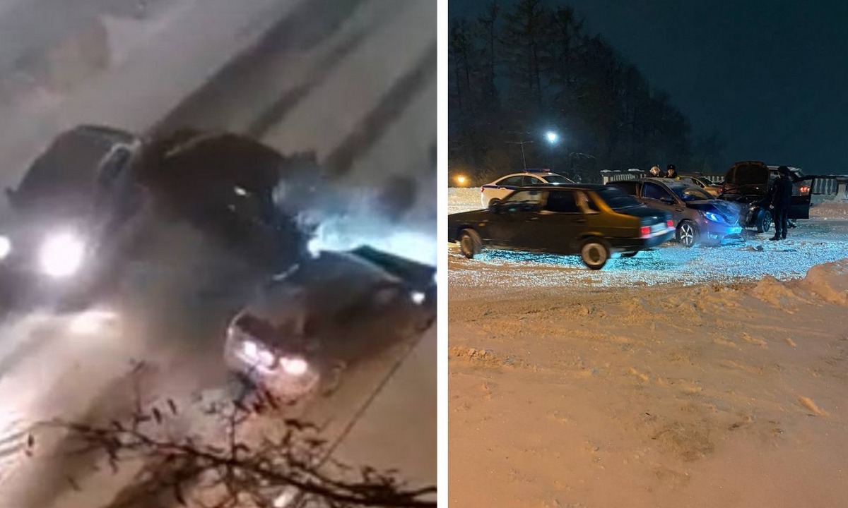 «Держался за голову». Жесткое ДТП с тремя машинами в Петрозаводске: есть пострадавшие