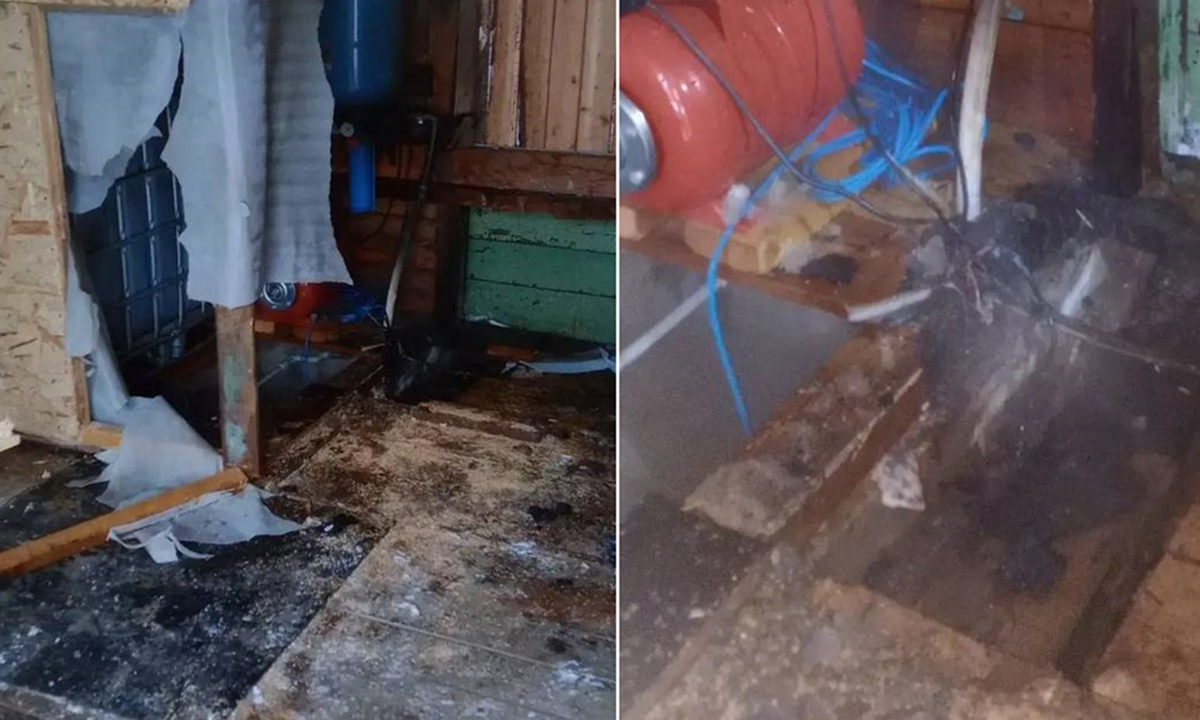 В Карелии в доме загорелся пол