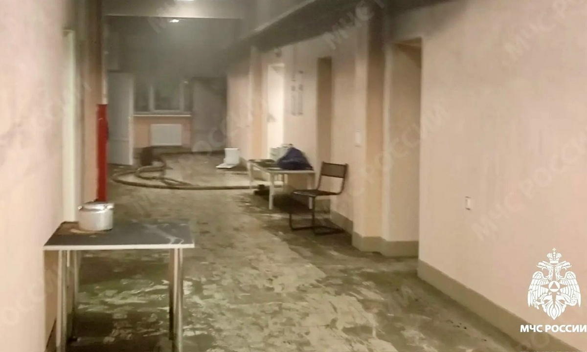 Стало известно, в каком состоянии проводка в загоревшейся больнице Карелии