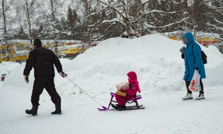 папа в ребенком