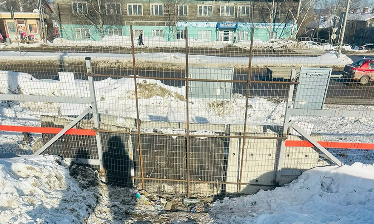 В мэрии объяснили закрытие популярного у петрозаводчан железнодорожного перехода