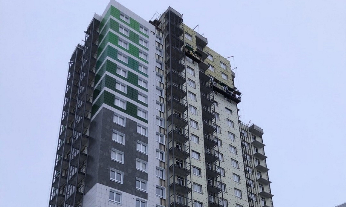 В Петрозаводске достраивают 23-этажный небоскреб