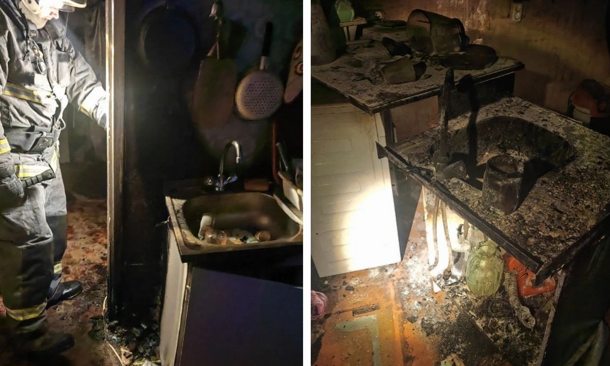 Две квартиры загорелись в Карелии