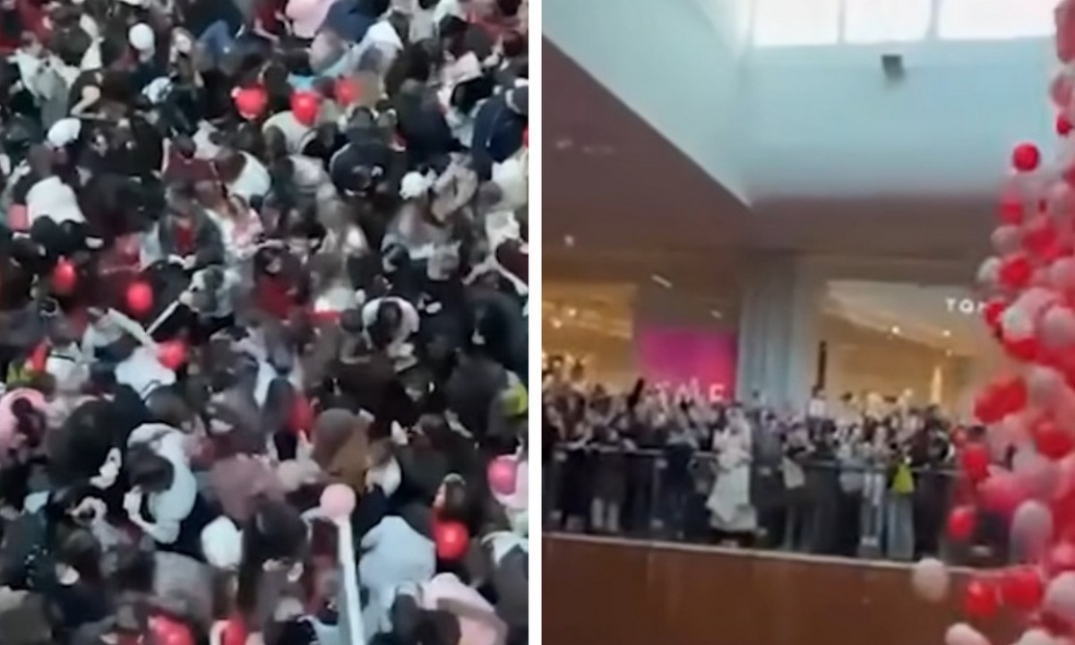 Безумная давка началась в ТЦ из-за подарков: есть пострадавшие