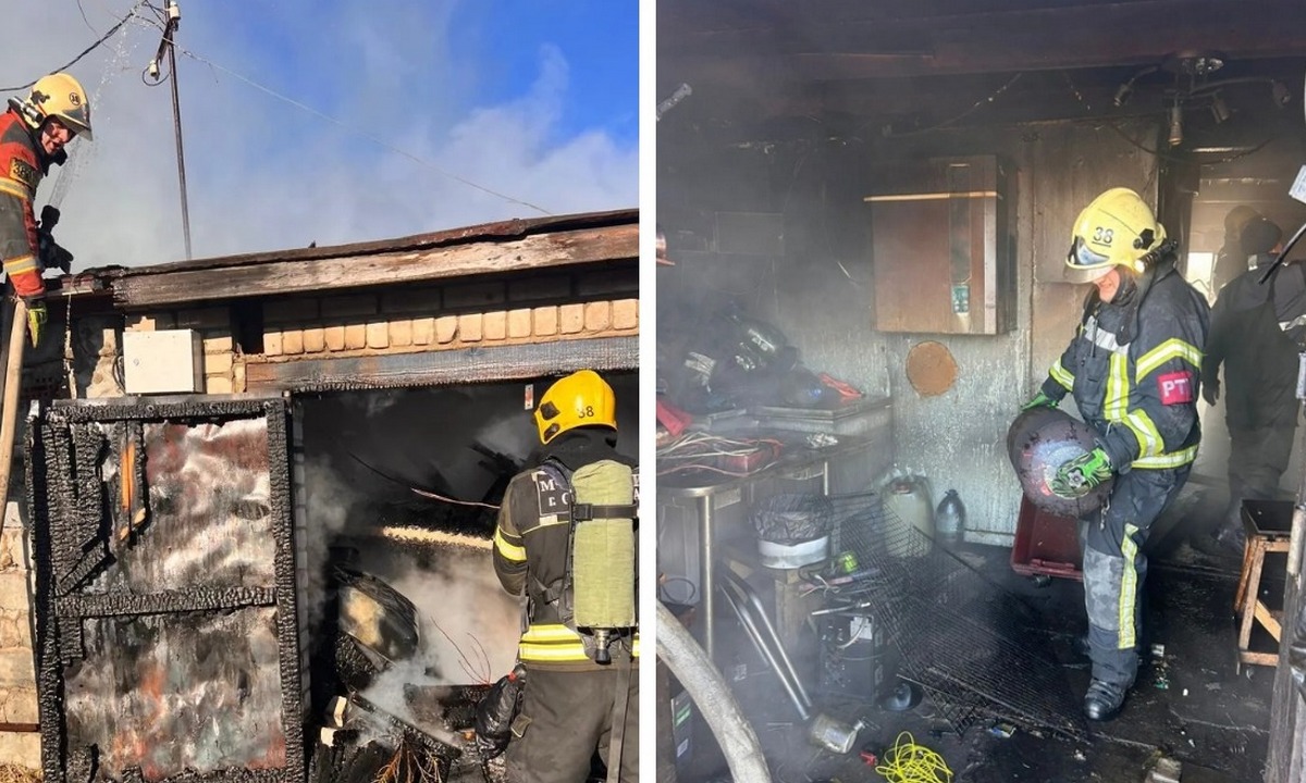 В Карелии гараж чуть не взлетел на воздух