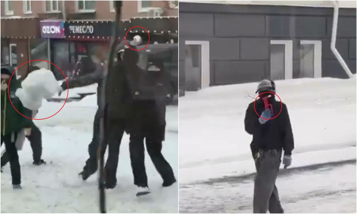 В Петрозаводске подростки украли молоток и обстреляли снежками автобус: их ищут