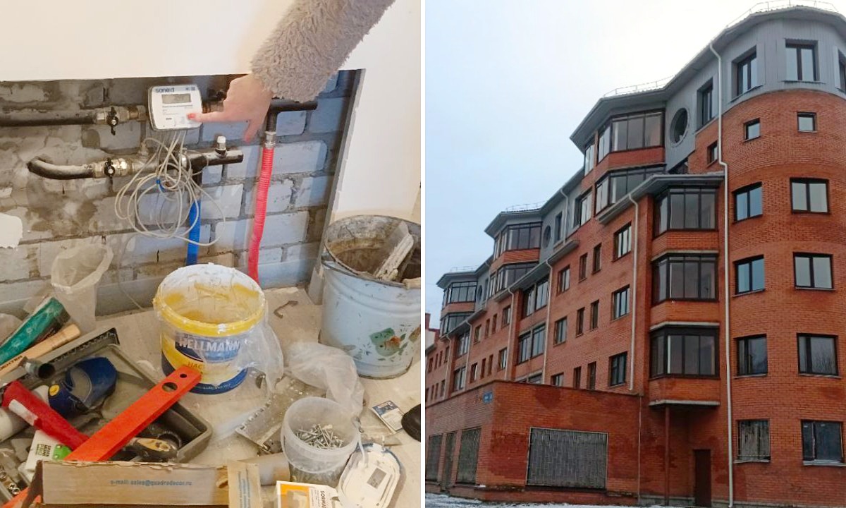 В Петрозаводске наконец-то сдали дом, который строили 20 лет: в нем нет горячей воды и масса других проблем