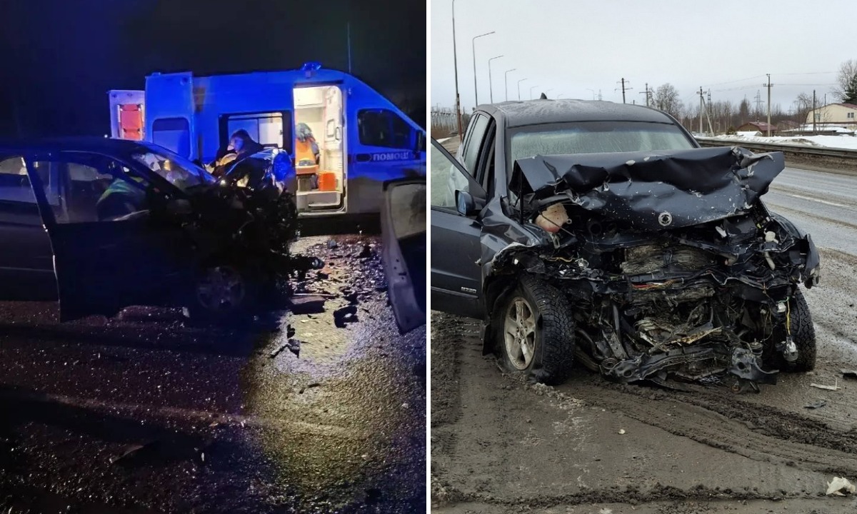 В Карелии выпиливали из автомобиля мужчину, пострадавшего в серьёзной дорожной аварии