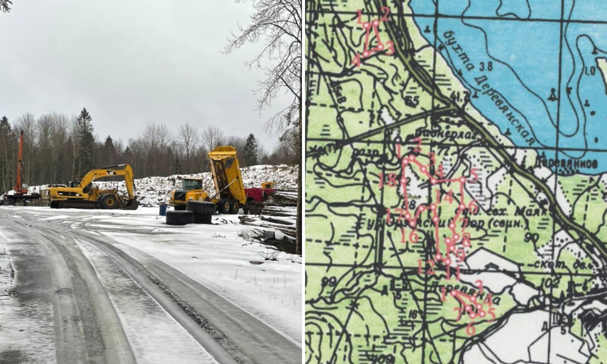 Жители карельского села борются против карьеров около своих домов