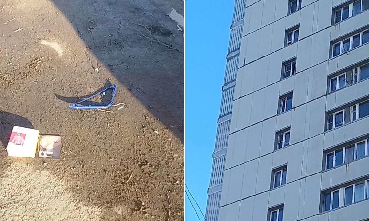 «Приземлилось и разбилось». Во дворе дома в Петрозаводске может убить летающими предметами