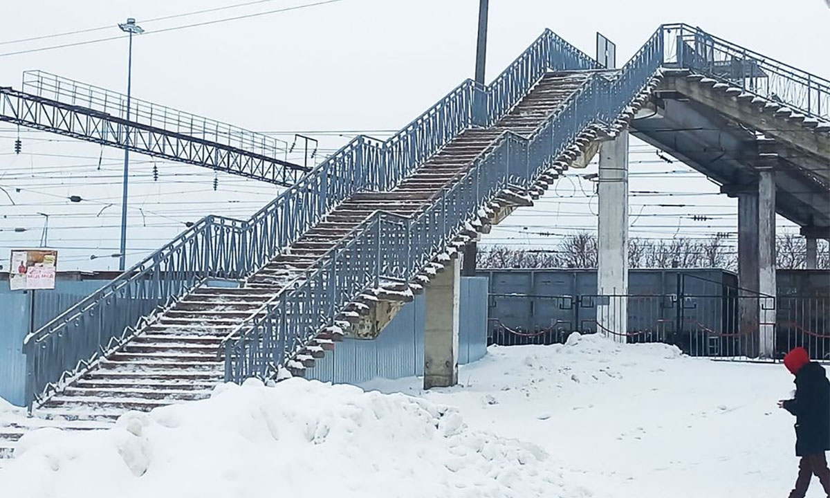 В Петрозаводске можно недорого построить переход через железнодорожные пути в отрезанном от соцобъектов микрорайоне