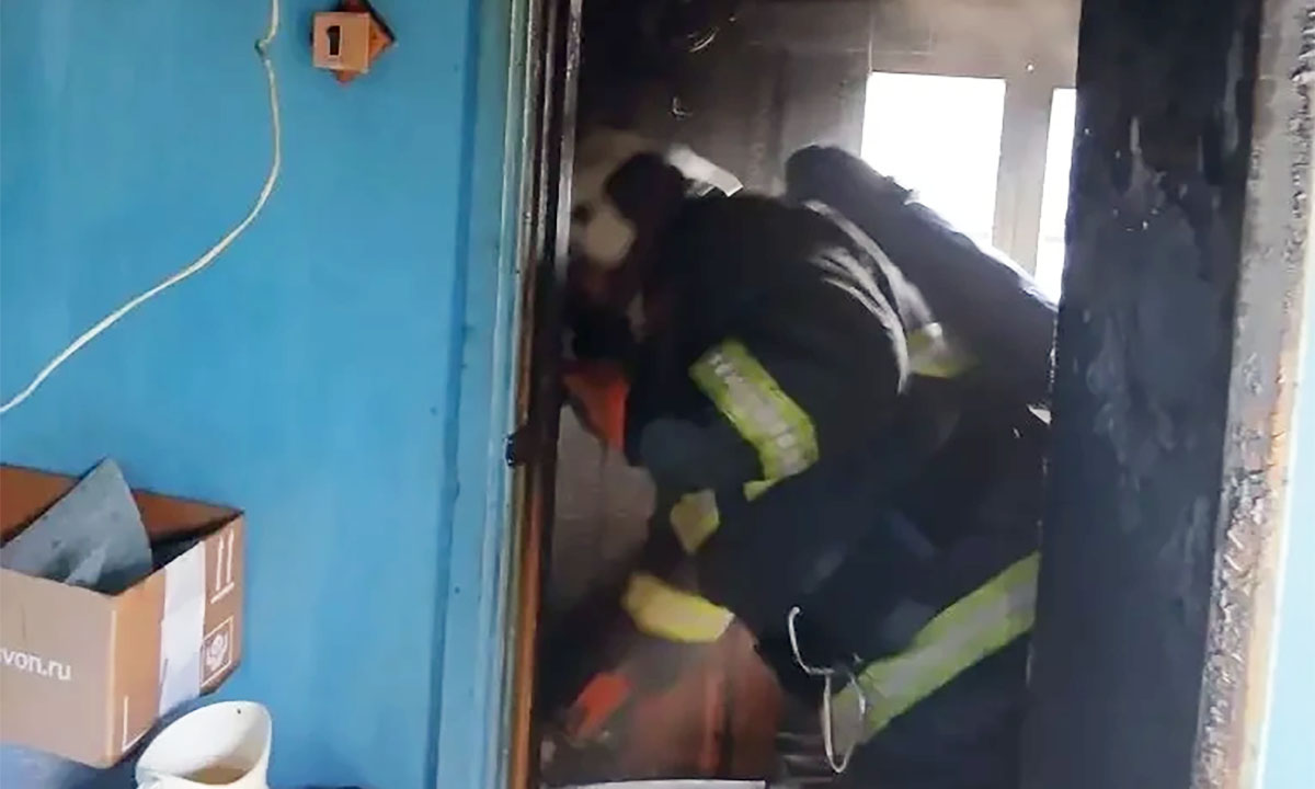 В Карелии из-за замыкания счетчика загорелся дом