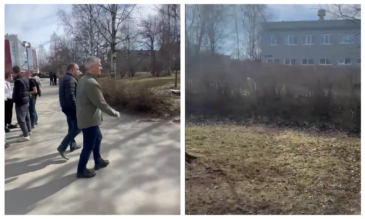 Глава Карелии потребовал от школ и больниц Петрозаводска убирать не только свои территории