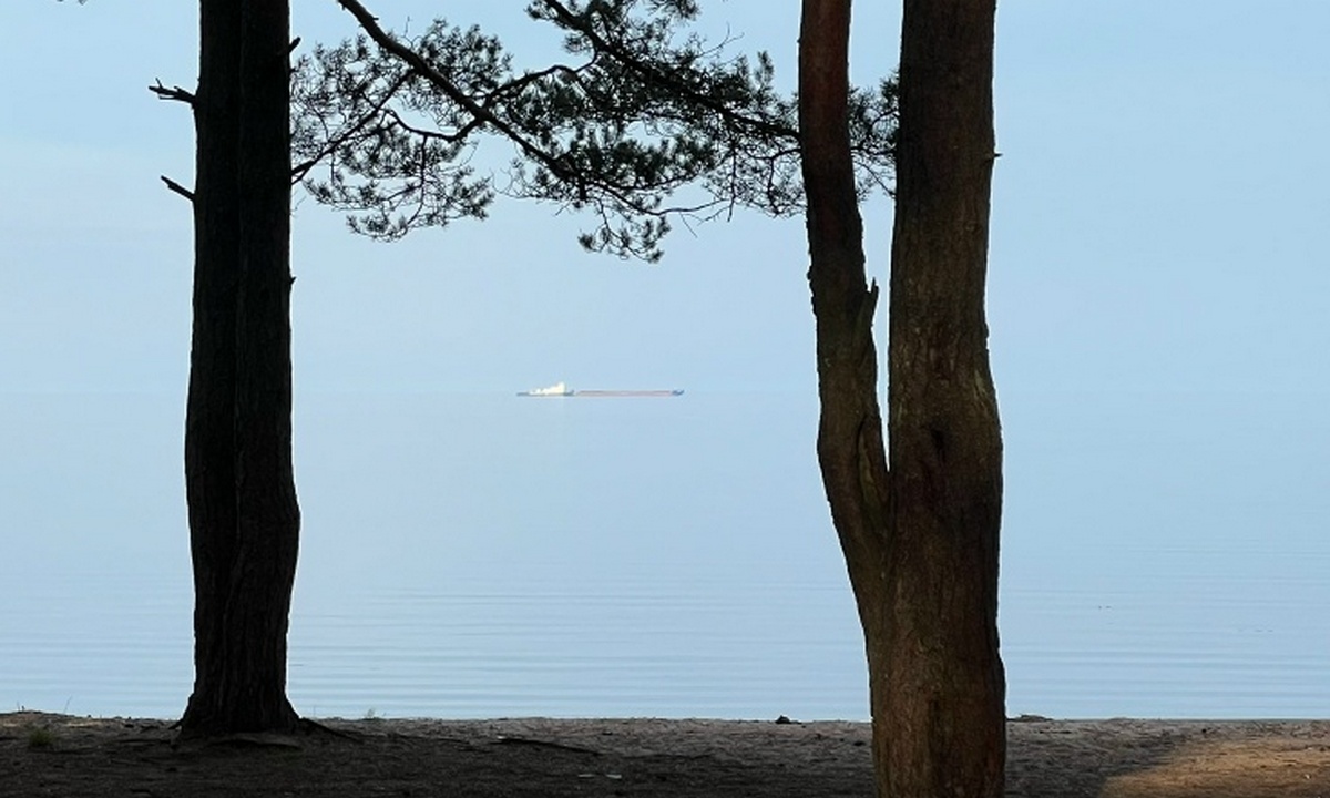 В Карелии затонула баржа