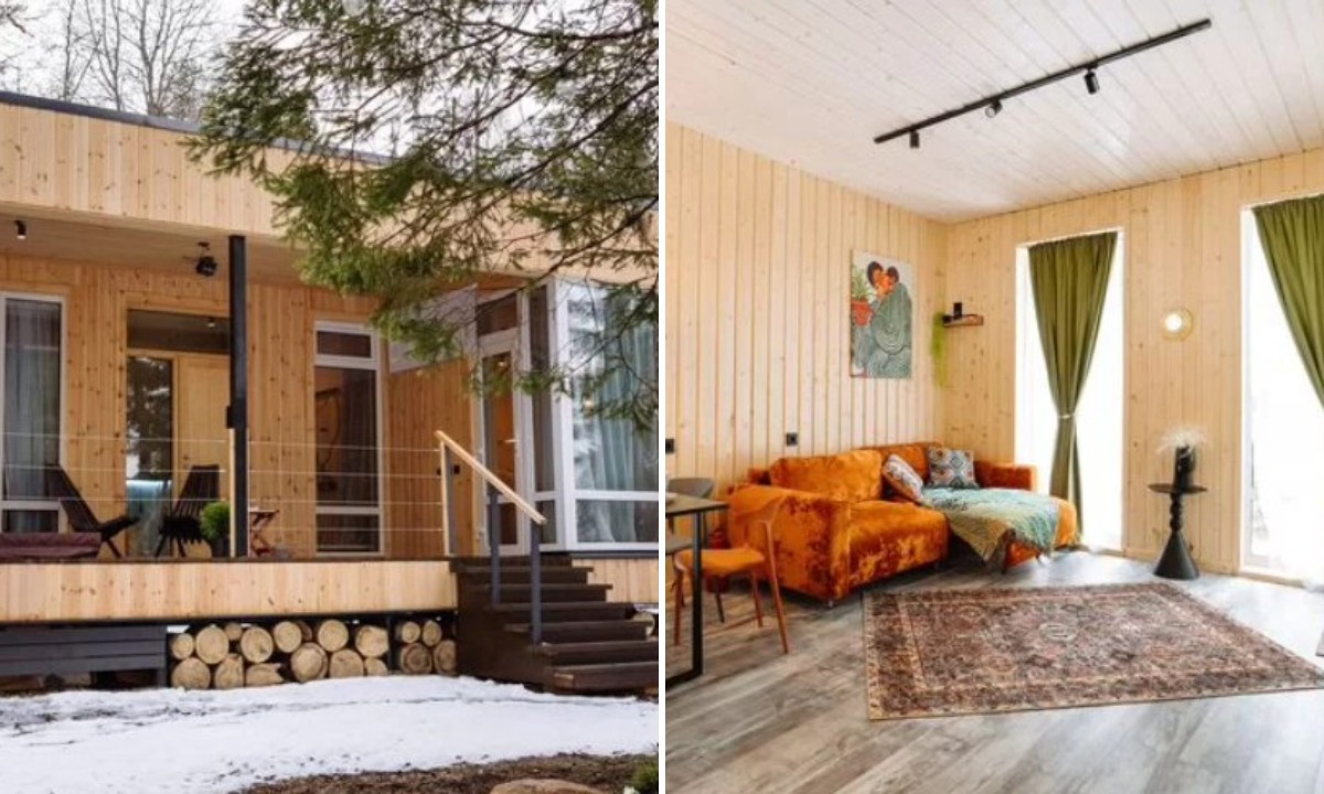 В Карелии продают гостевой дом с джакузи и кинозалом под открытым небом