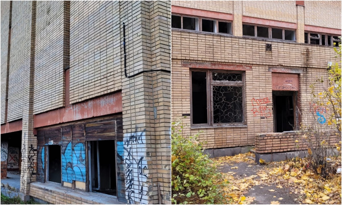 В Петрозаводске еще раз попробуют продать или сдать дорогую заброшку