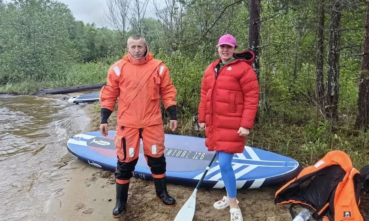 В Карелии туристы не смогли выбраться с острова