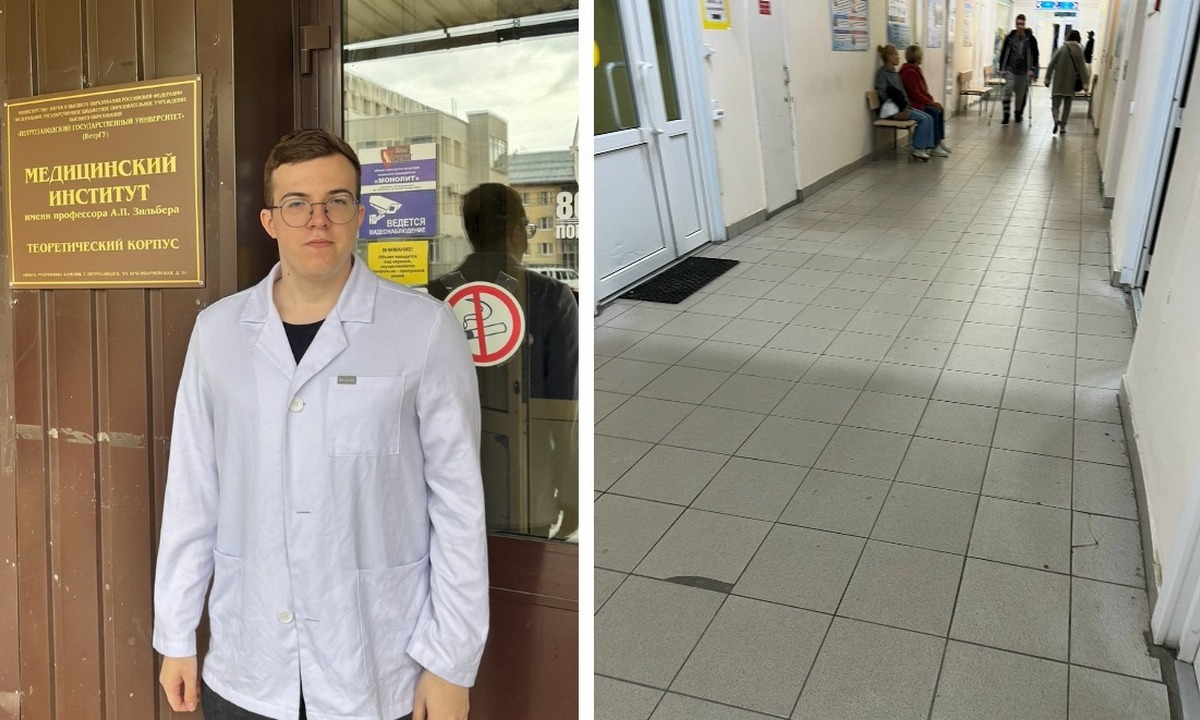 В Карелии молодой врач, который жаловался на переработки,  уволился из поликлиники и вернулся в родной город