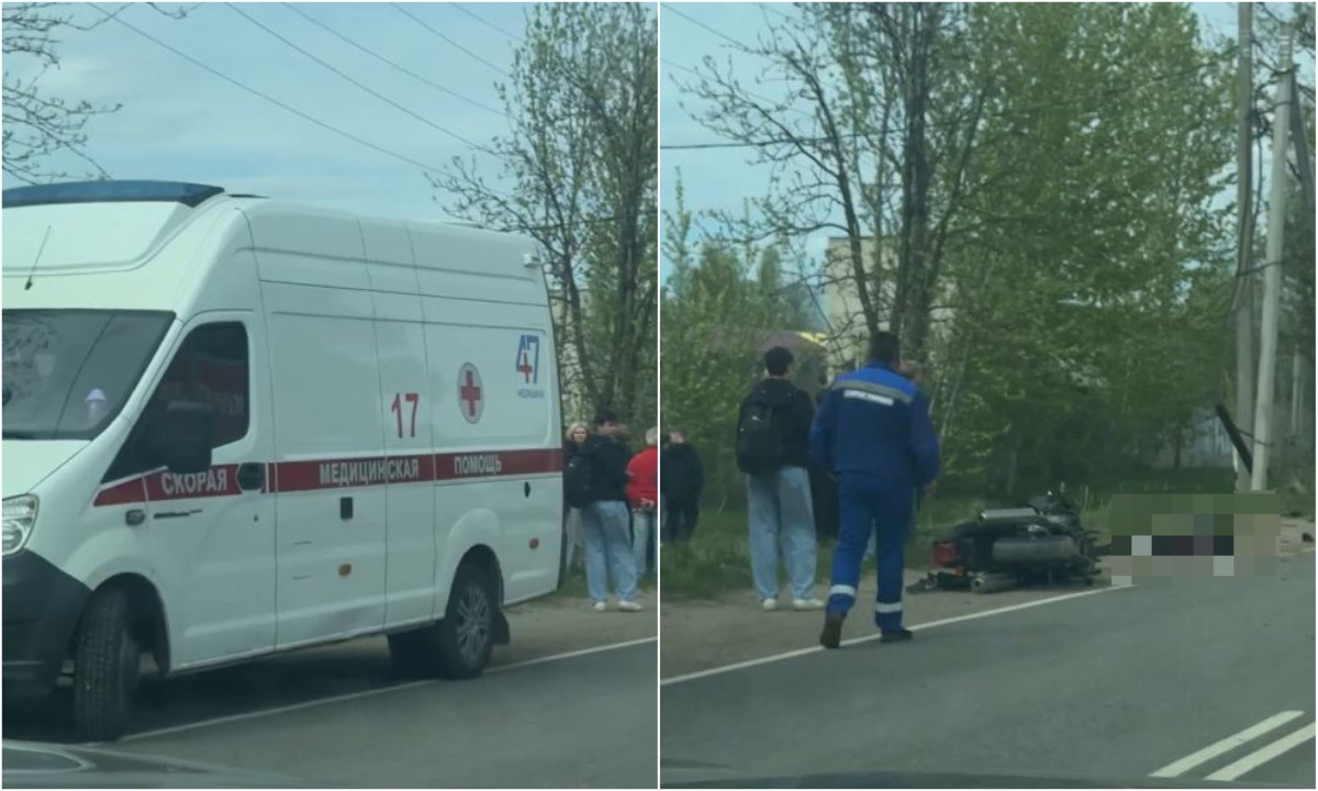 Мотоциклист без прав сбил насмерть 11-летнего ребенка и погиб сам (18+)