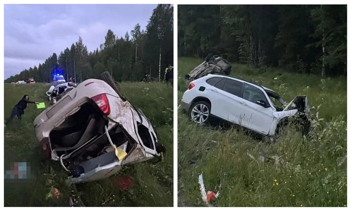 Двое детей и трое взрослых погибли в страшной аварии рядом с Карелией