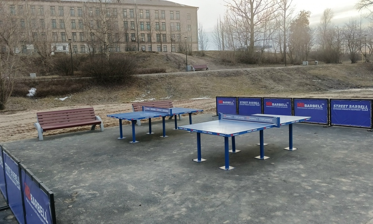 В Петрозаводске появятся новые теннисные столы