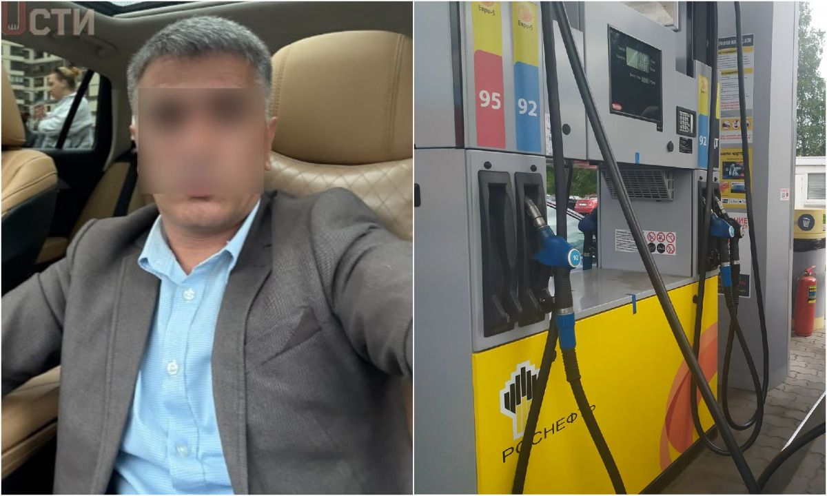 Мужчину ударили ножом в очереди на заправке