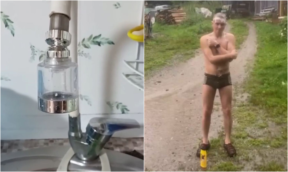 В поселок Карелии, где люди мылись под дождем, вернули воду: ее хватает на полдня