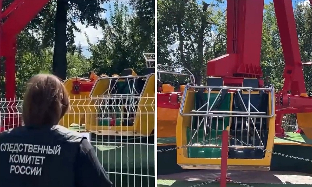 «Переломы позвоночника». 19-летняя девушка выпала из кресла аттракциона