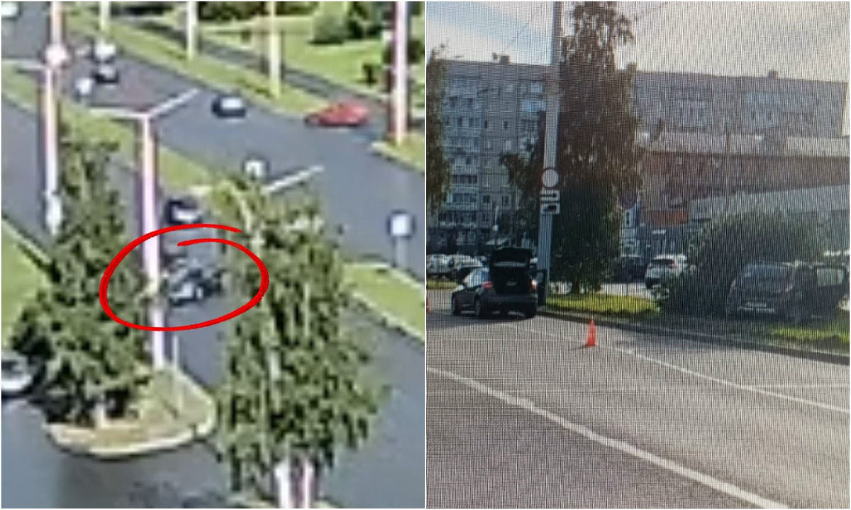 В Петрозаводске начинающие водители устроили жесткую аварию