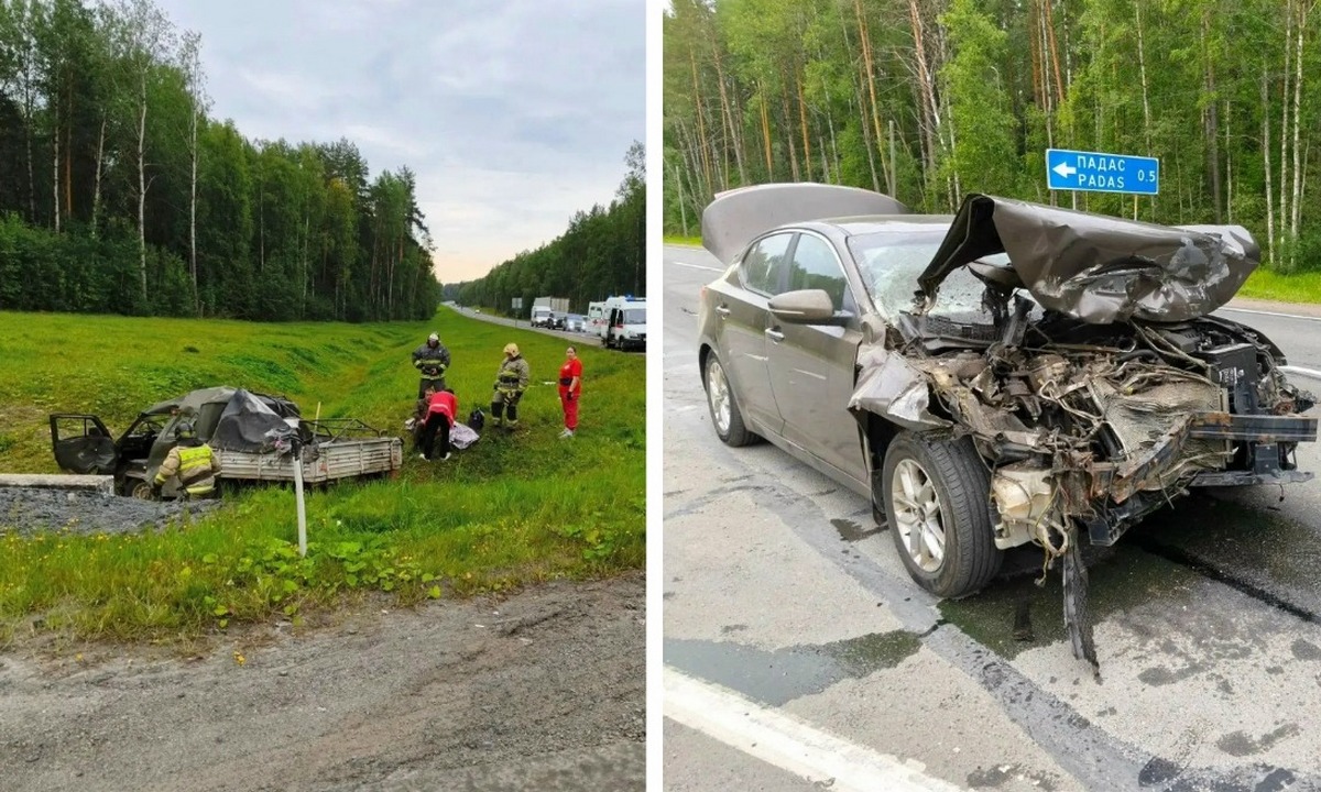 Жесткое ДТП на трассе под Петрозаводском: есть пострадавший