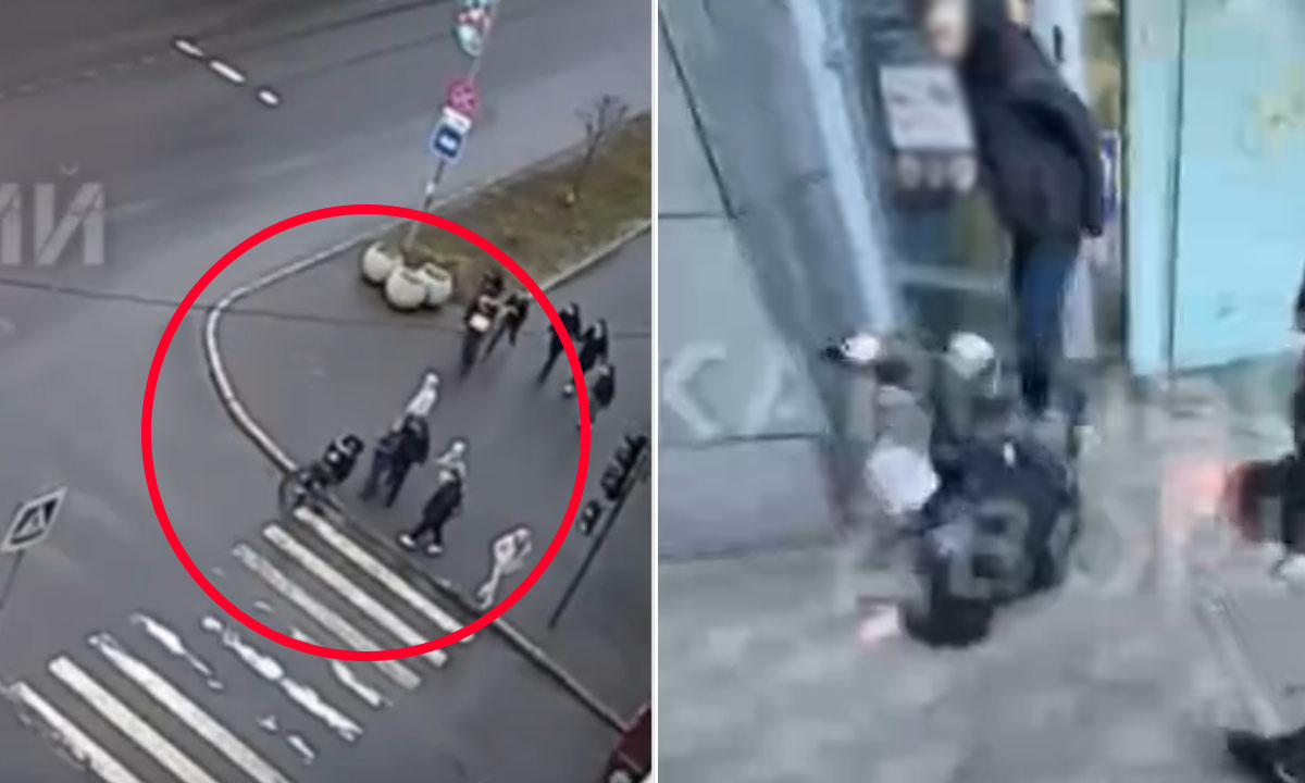 В Карелии озверевшая толпа парней с пистолетом жестоко избила случайного прохожего