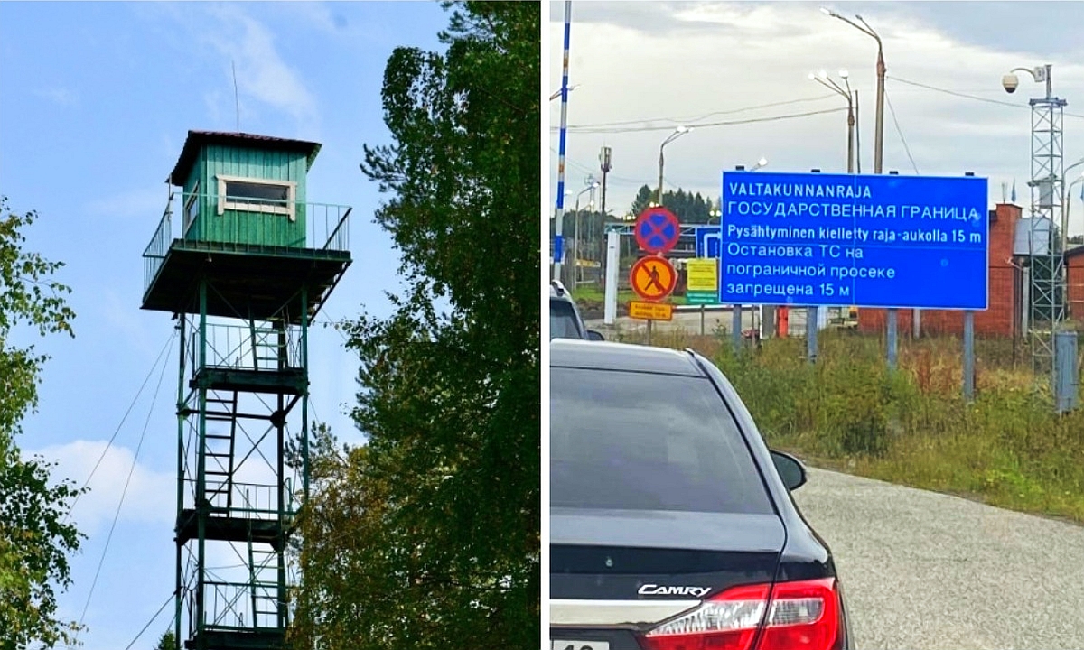 Финские фермеры присматривают за границей с Россией