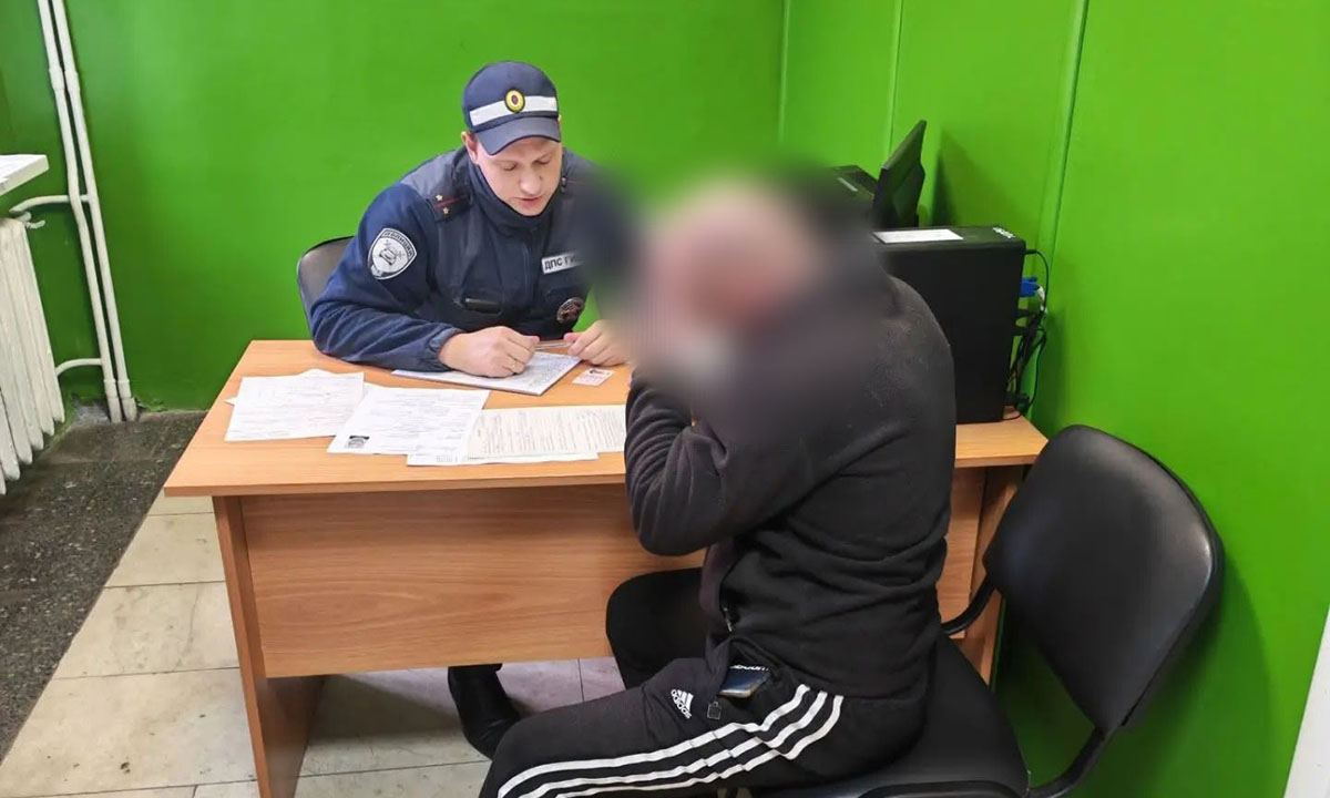 В Петрозаводске установили водителя, проехавшего на красный по встречной полосе