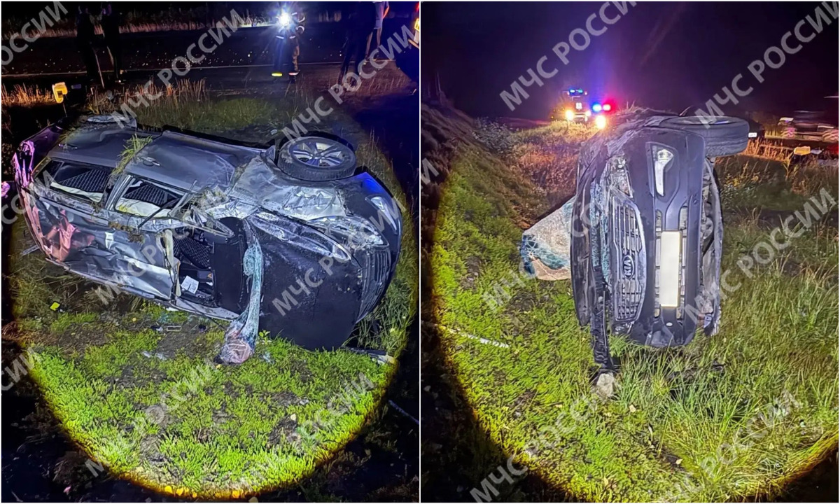 В Карелии две машины улетели в кюветы с разницей всего в несколько часов: трое пострадали