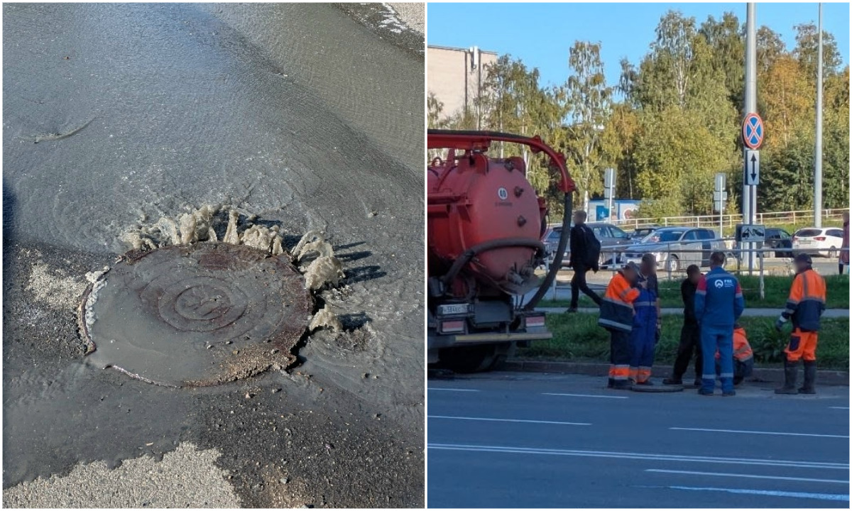 В Петрозаводске вновь топит улицы из-за дикого поведения жителей