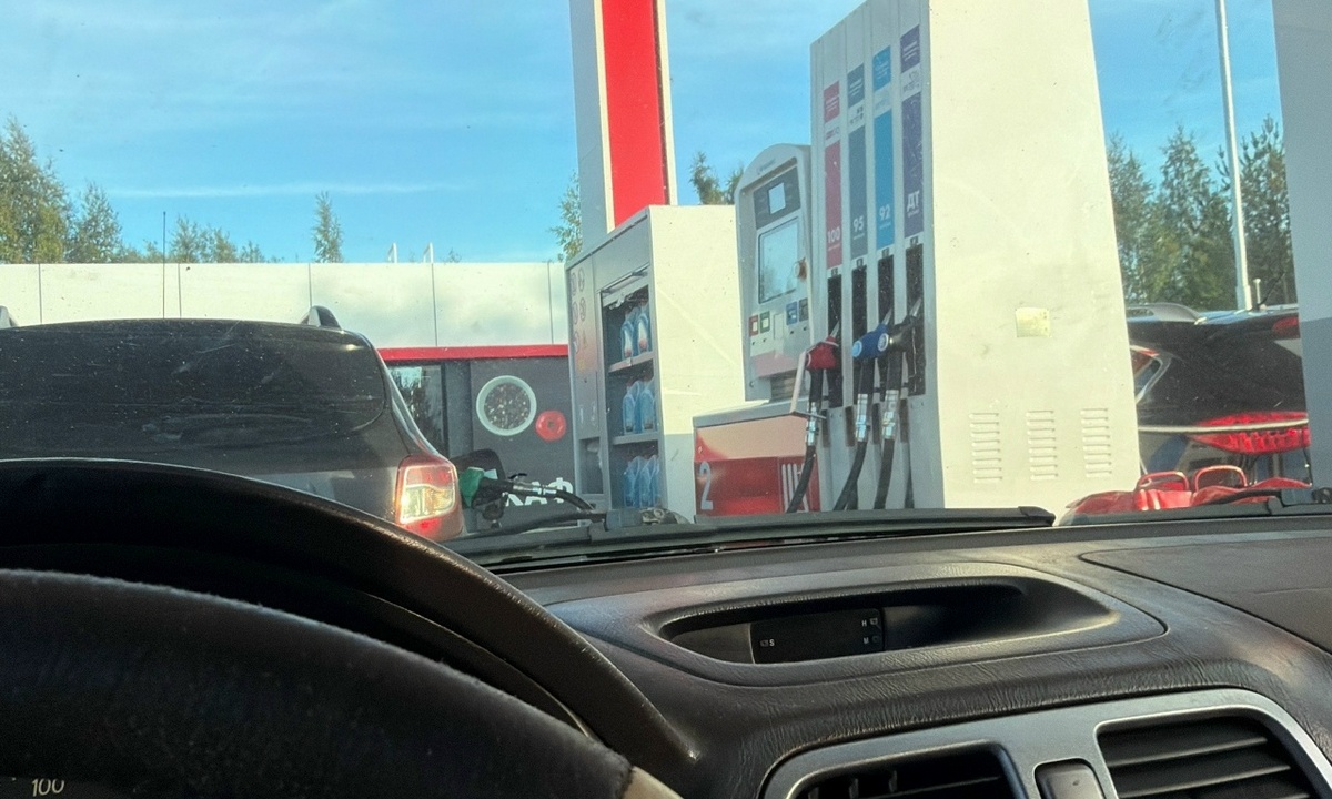 В Петрозаводске открылась новая заправка