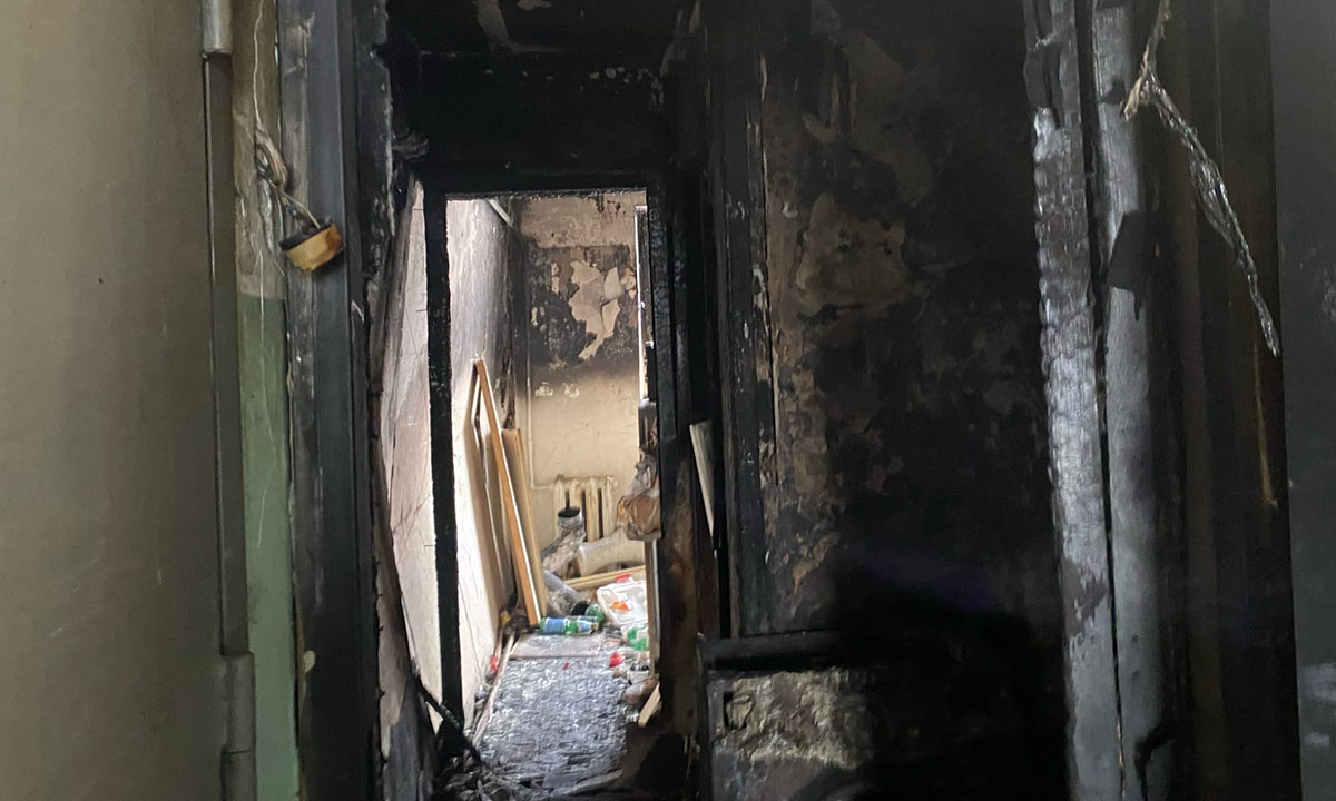В Петрозаводске у жителей многоквартирного дома сгорела кухня